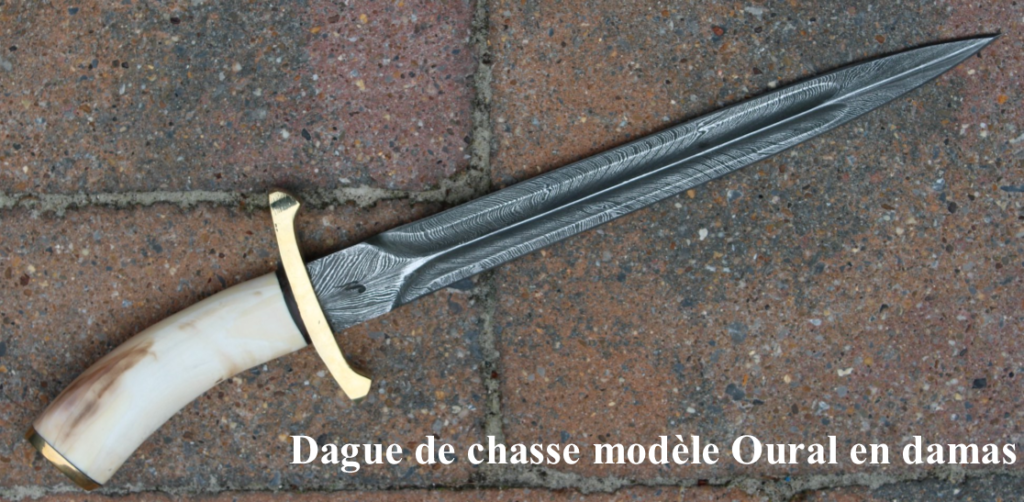 dague de chasse forgée