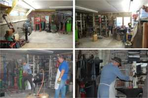 Atelier de forge,